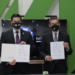 UDGTV Canal 44 y TV4 Guanajuato firman convenio de coproducción