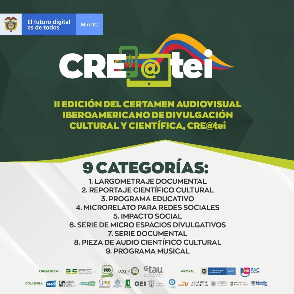 Inicia la Segunda Edición del Certamen CREATEI desde Bucaramanga, Colombia