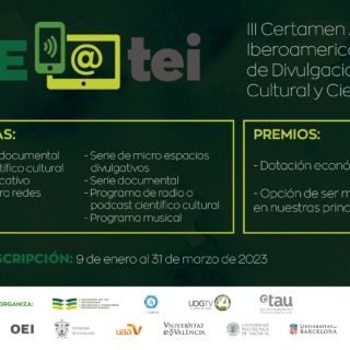 III edición del Certamen Audiovisual iberoamericano de Divulgación Cultural y Científica, CRE@tei